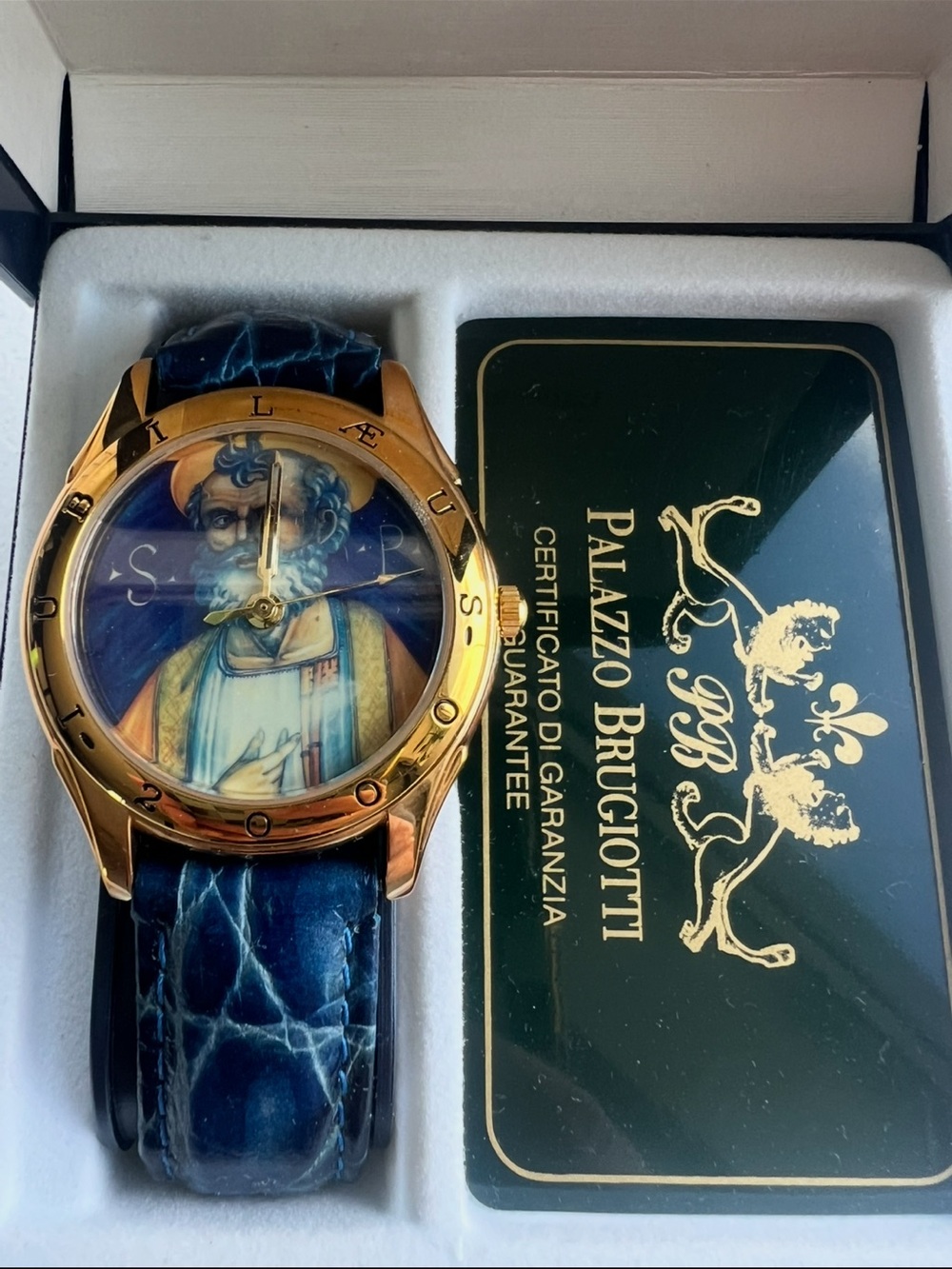 Palazzo Brugiotti brand Saint Peter Italian watch